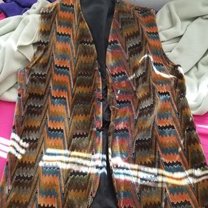 Large handmade vest